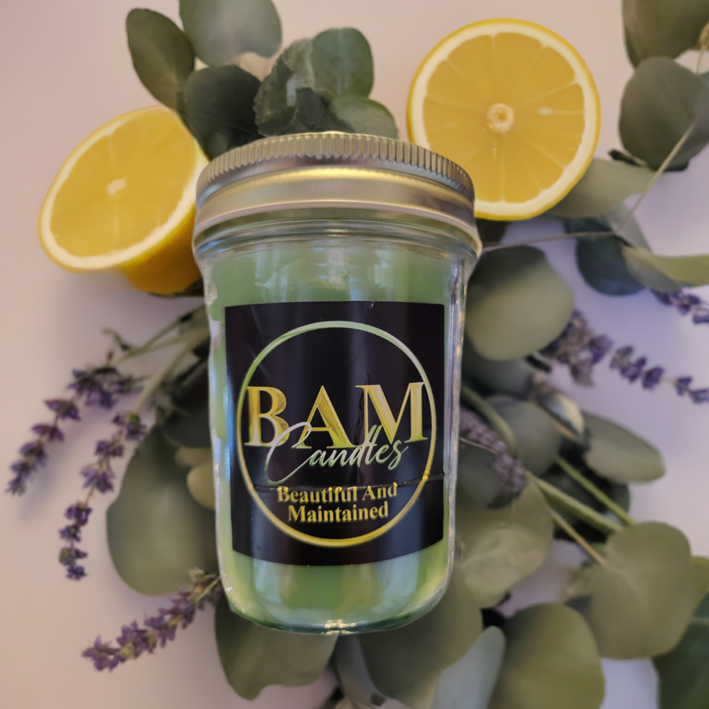 Jelly Jar Candle - EUCALYPTUS MINT