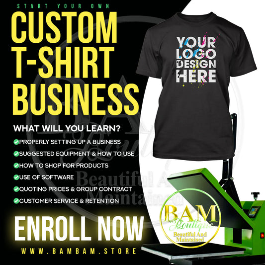 T-Shirt Business Training