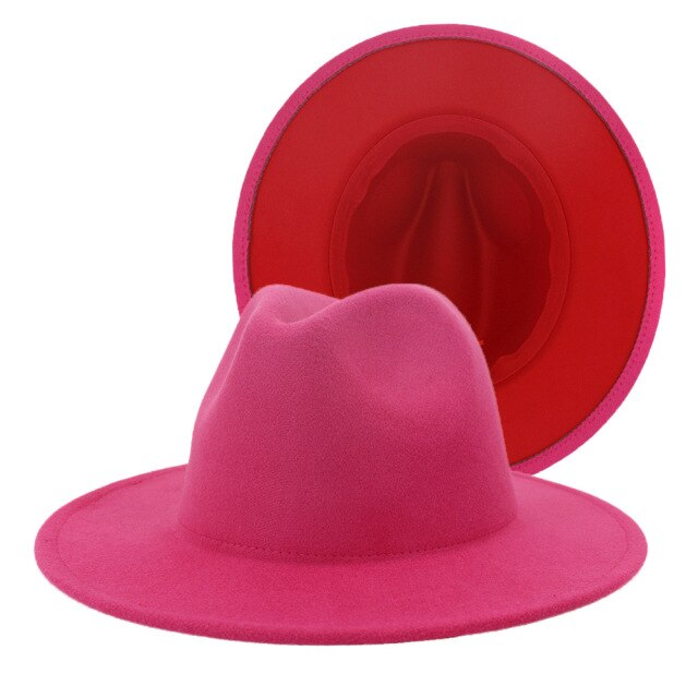 Fedora Hats Ladies Wide Brim