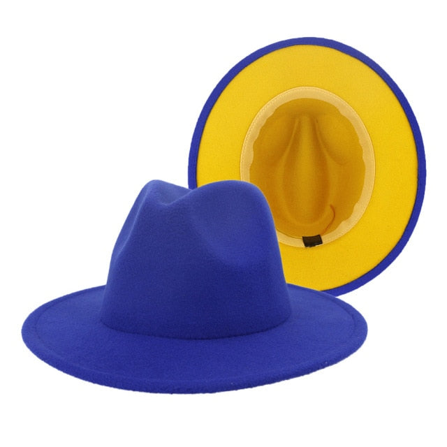 Fedora Hats Ladies Wide Brim