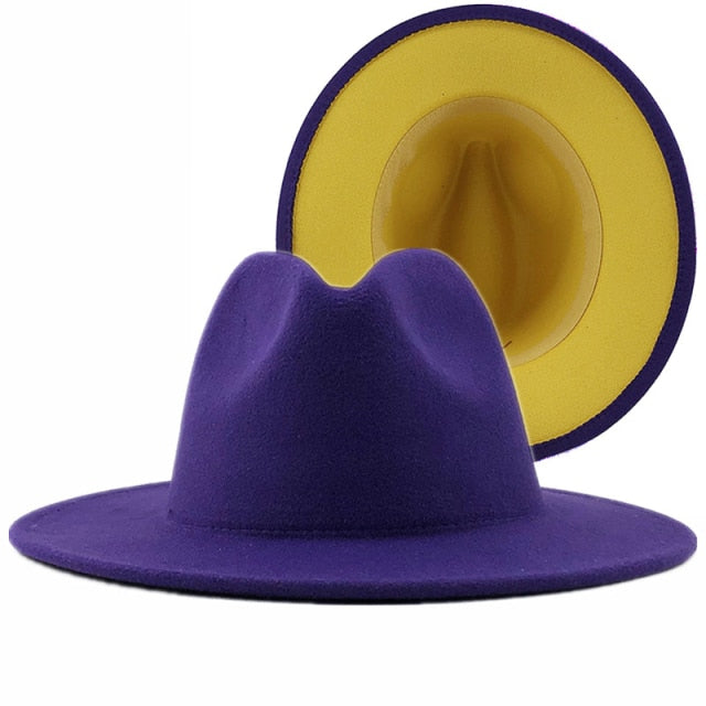 Panama Wool Felt Jazz Fedora Hats