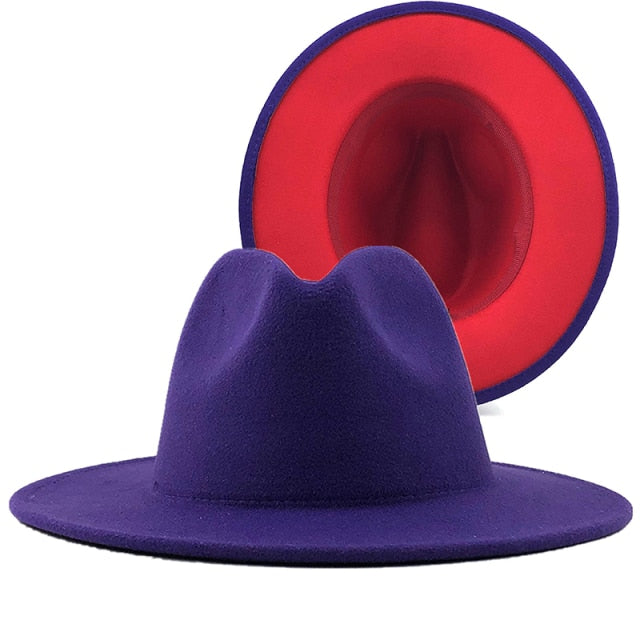 Panama Wool Felt Jazz Fedora Hats