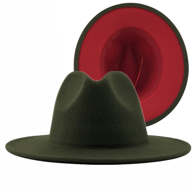 Panama Wool Felt Jazz Fedora Hats