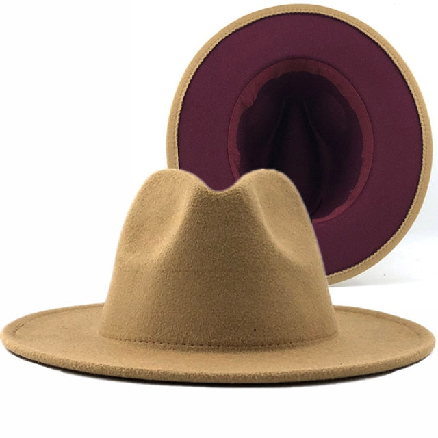 Panama Wool Felt Jazz Fedora Hats