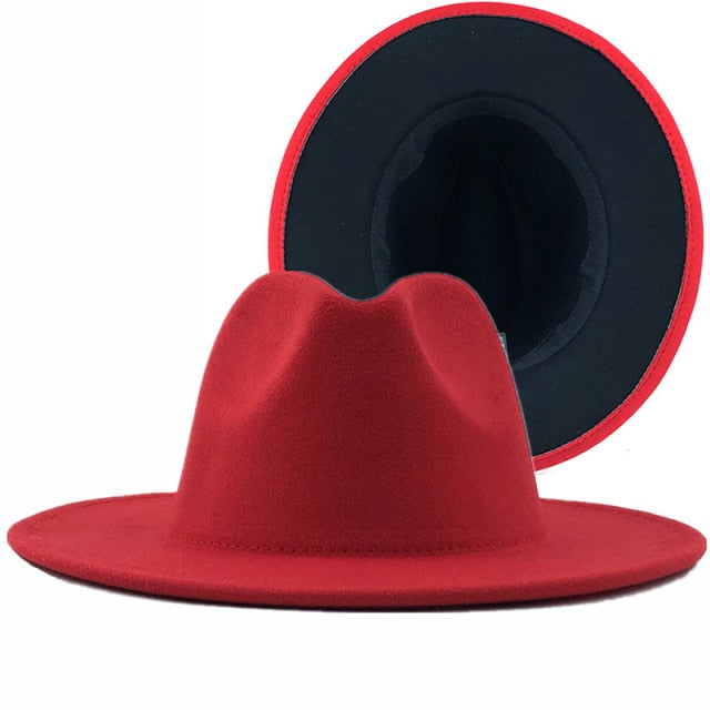 Panama Wool Felt Jazz Fedora Hats