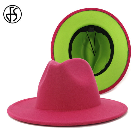 Fedora Hats Ladies Wide Brim