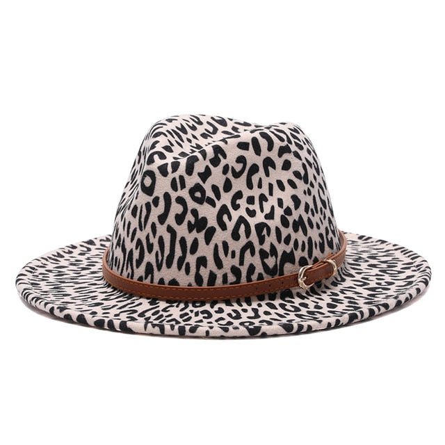 Brim Panama Wool Felt Jazz Fedora Hats