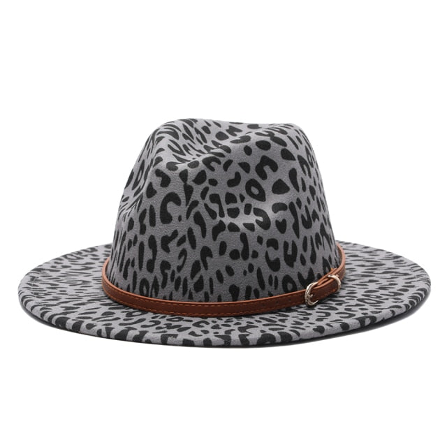 Brim Panama Wool Felt Jazz Fedora Hats