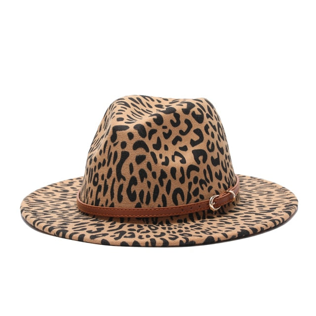 Brim Panama Wool Felt Jazz Fedora Hats