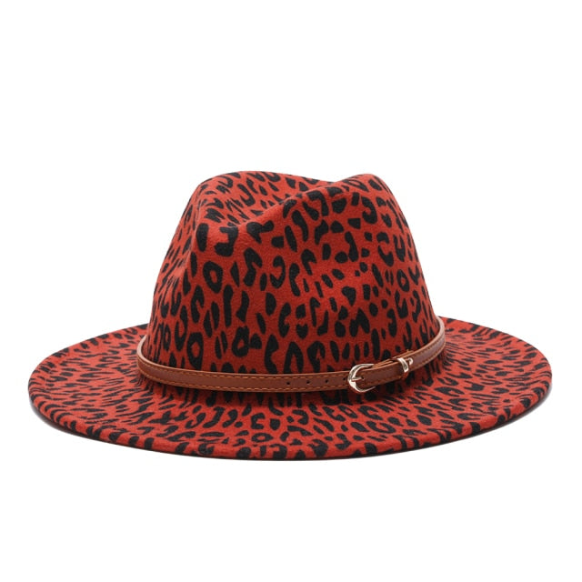 Brim Panama Wool Felt Jazz Fedora Hats