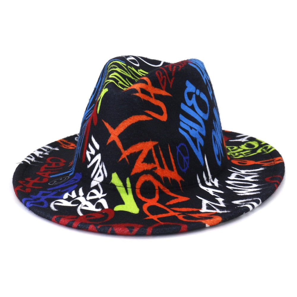 Fedora Tie dyed hat