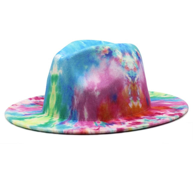 Fedora Tie dyed hat