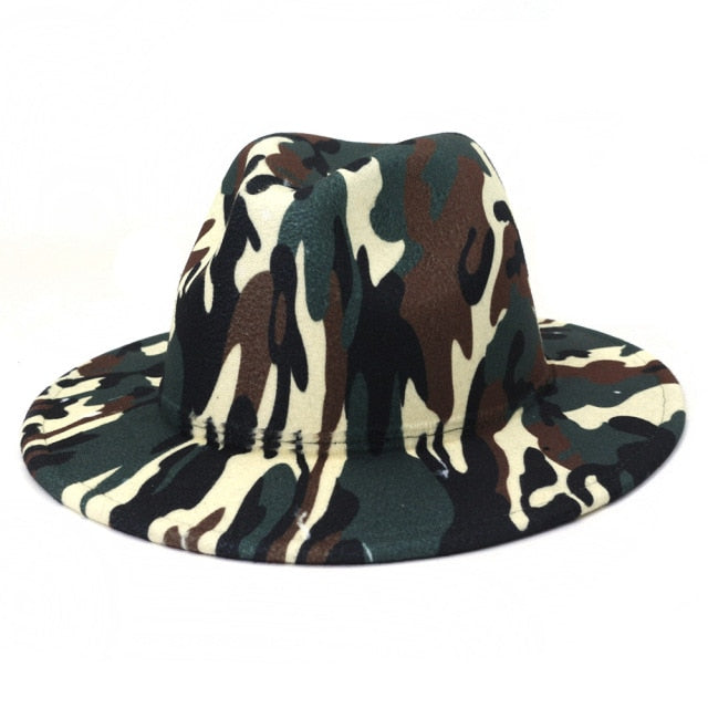 Camouflage Fedora