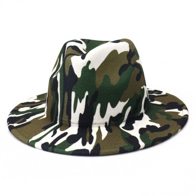 Camouflage Fedora