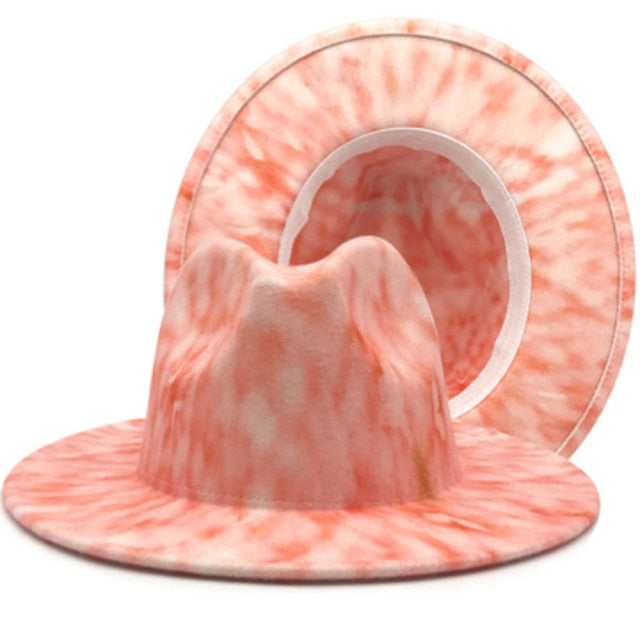 Fedora Tie dyed hat