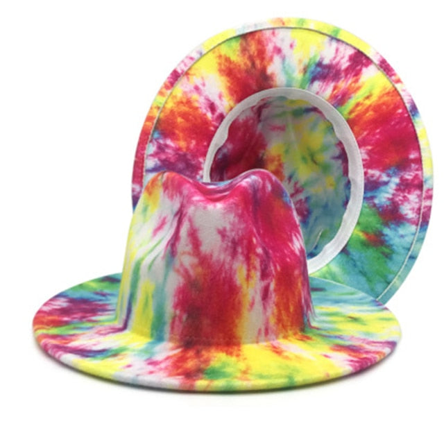 Fedora Tie dyed hat