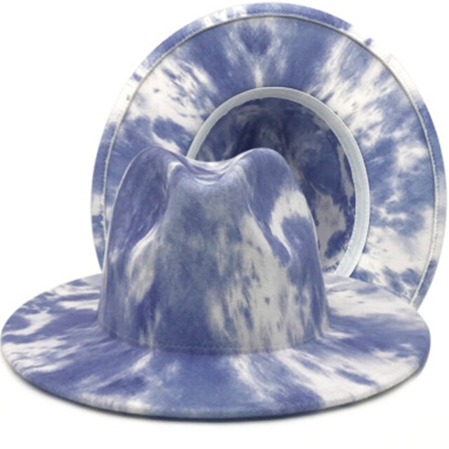 Fedora Tie dyed hat