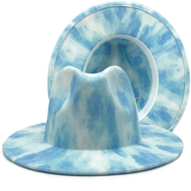 Fedora Tie dyed hat