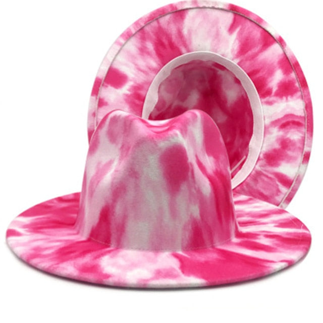 Fedora Tie dyed hat