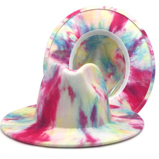 Fedora Tie dyed hat