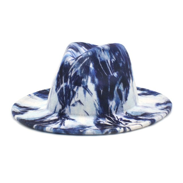 Graffiti fedora hat