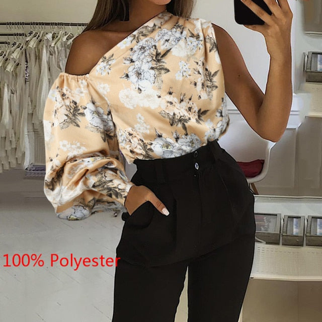 Long Sleeve Solid Tunic Fashion Blouses